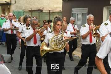 El Goro despide sus fiestas patronales con la procesión de la patrona/TA y Francisco Javier Santana.